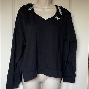 PINK By Victoria’s Secret black hoodie M